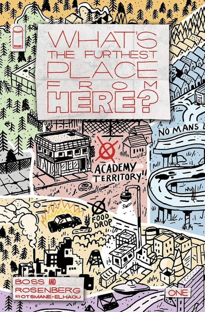 7 Ate 9 Comics Comic WHATS THE FURTHEST PLACE FROM HERE? #1 1:50 Courtney Menard Variant