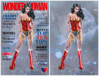 7 Ate 9 Comics Comic WONDER WOMAN: 80th ANNIVERSARY Natali Sanders Virgin Variant Set