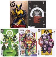 7 Ate 9 Comics Comic X-MEN #1 Junggeun Yoon X-23 Trading Card Variant + Ratios