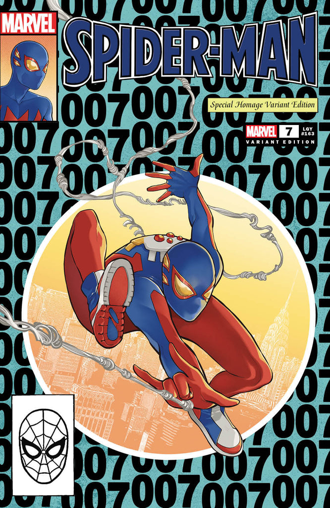 SPIDER-MAN  #7 2nd Print - Romy Jones ASM #300 Homage Spider-Boy Variant