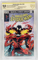 THE AMAZING SPIDER-MAN #800 CBCS 9.8 ULTIMATE EDITION SIGNED Mike Mayhew LTD To ONLY 300